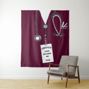 Medical School Graduation Tapestry