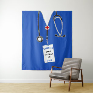 Medical School Graduation Tapestry