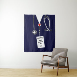 Medical School Graduation Tapestry