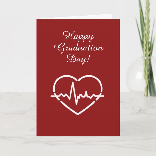 Medical School - Happy Graduation Day Card (Front)