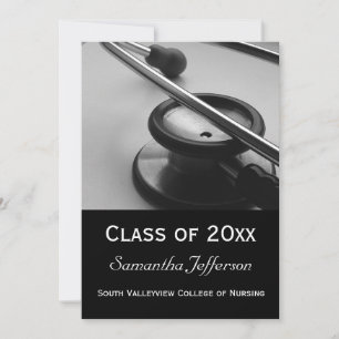Medical School/Nursing Graduation Announcement