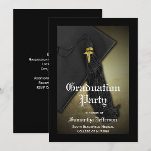 Medical School or Nursing Graduation Party Invitation