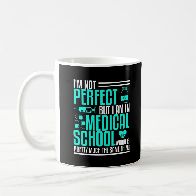 Medical School Student Physician Doctor Gift Coffee Mug (Left)