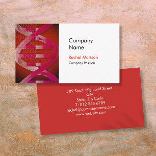 Medical Science DNA Modern Business Card