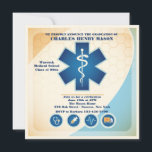 Medical Science Graduate Party Invitation Custom<br><div class="desc">A square graduation party invitation with the Asclepius symbol of medicine. (FP) The card is easy to customise with your wording, font, font colour and choice of six paper types. Not exactly what you're looking for? All our products can be custom designed to meet your needs at no extra charge....</div>