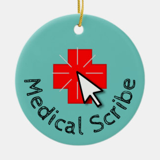 Medical Scribe Profession Ceramic Tree Decoration
