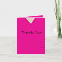 Medical Scrubs Nurse Hot Pink Thank You Custom