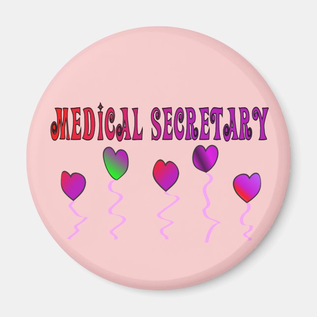 Medical Secretary Gifts Magnet (Front)