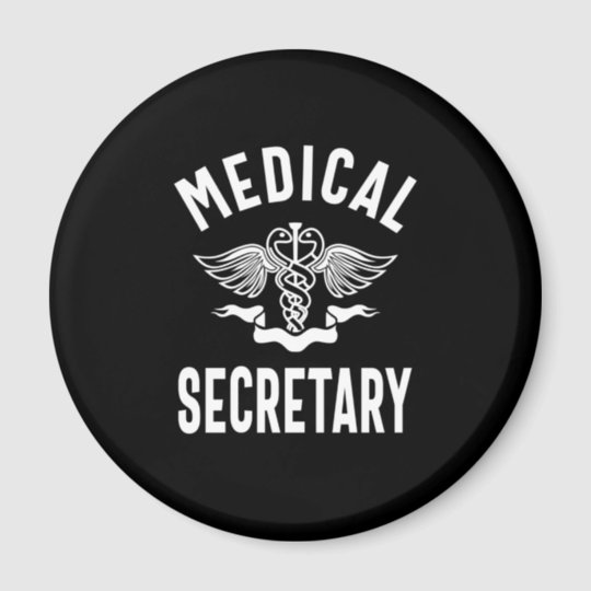 Medical Secretary Job Title Gift Magnet | Zazzle.co.uk