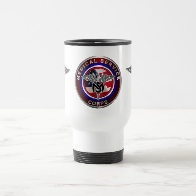 Medical Service Corps  Travel Mug (Center)