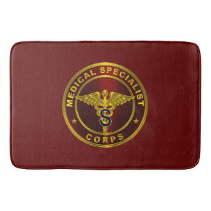 Medical Specialist Corps Bath Mat
