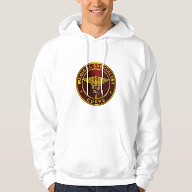Medical Specialist Corps  Hoodie (Front)