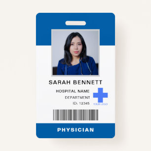 Medical Staff Photo ID   Hospital Employee Logo  ID Badge
