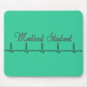 Medical Student QRS Design Gifts Mouse Mat