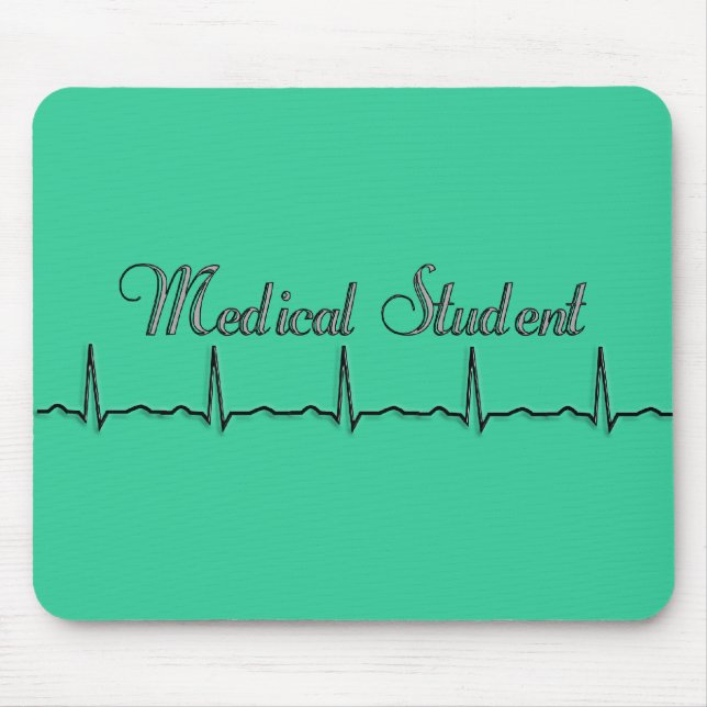 Medical Student QRS Design Gifts Mouse Mat (Front)