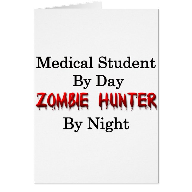 Medical Student/Zombie Hunter (Front)