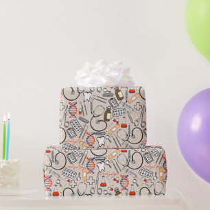 Medical Supplies Wrapping Paper