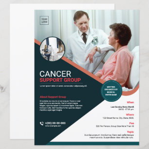 Medical Support Group Flyer Template