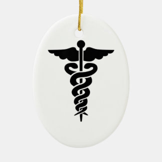 Medical Symbol Ceramic Tree Decoration