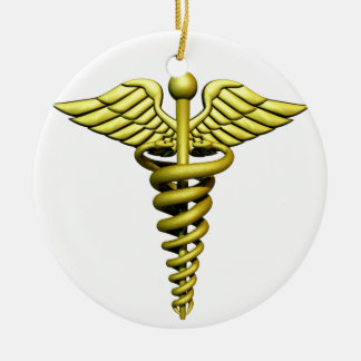 Medical Symbol Ceramic Tree Decoration