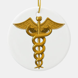 Medical Symbol Ceramic Tree Decoration