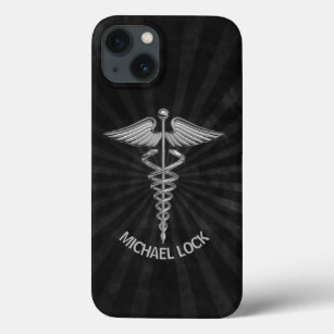 Medical Symbol Cool Personalised Nurses Doctors iPhone 13 Case