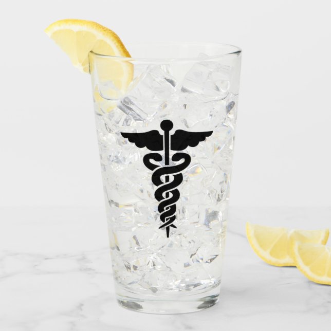 Medical Symbol Dedication Glass (Front Ice)