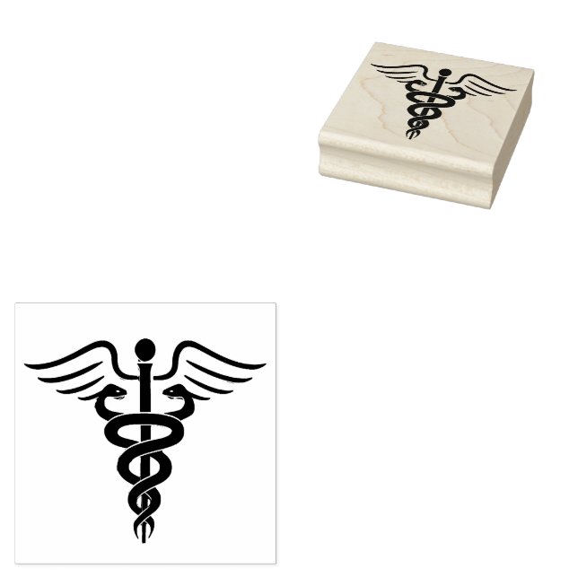  Medical Symbol Doctor Nurse  Rubber Stamp (Stamped)