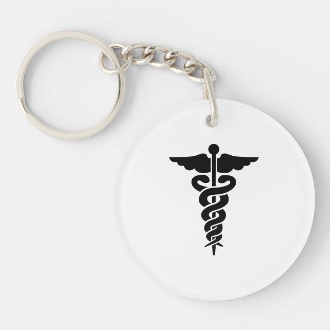 Medical Symbol Key Ring (Front)