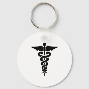 Medical Symbol Key Ring