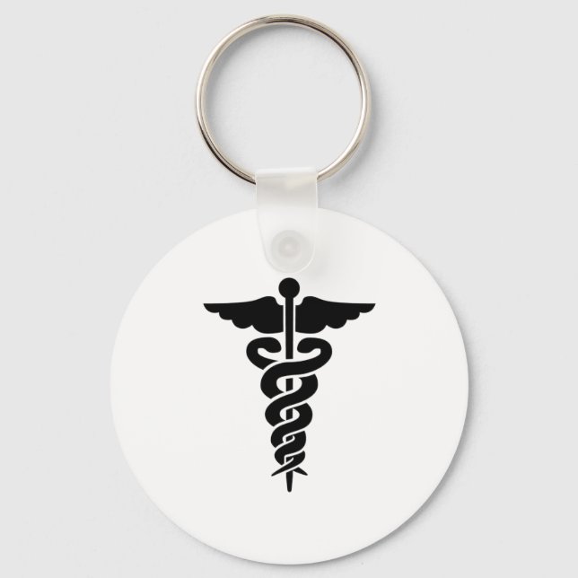Medical Symbol Key Ring (Front)