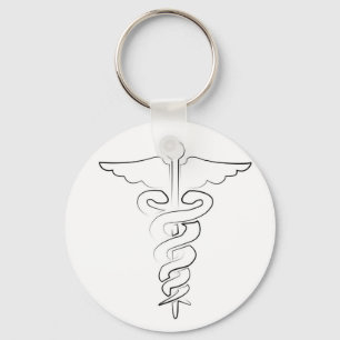 Medical Symbol Key Ring