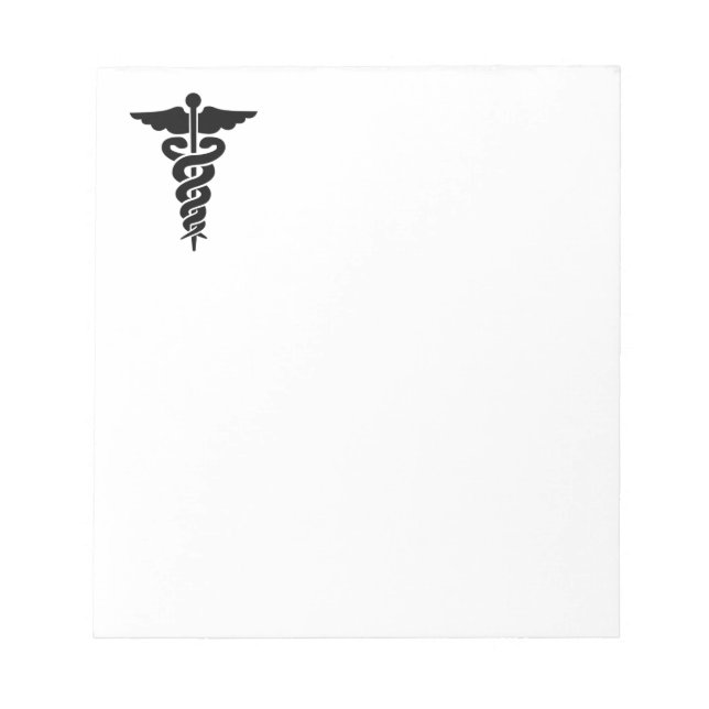 Medical Symbol Notepad (Front)