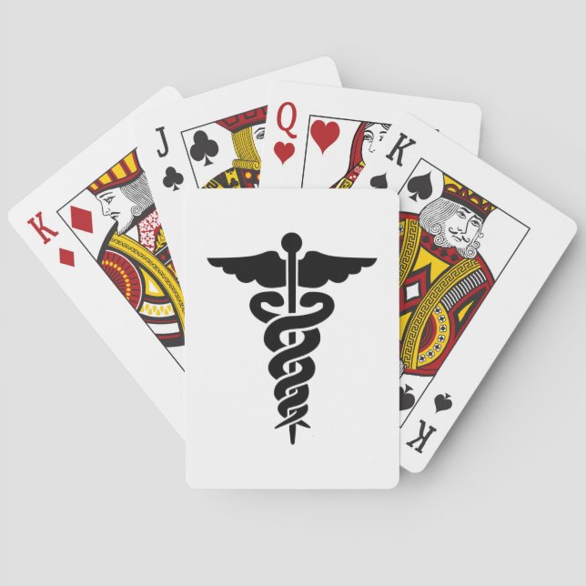 Medical Symbol Playing Cards (Back)