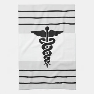 Medical Symbol  Tea Towel