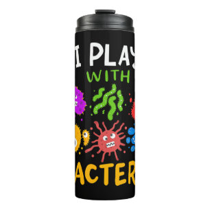 medical-technologist doctor microbiology gifts fun thermal tumbler