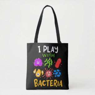 medical-technologist doctor microbiology gifts fun tote bag