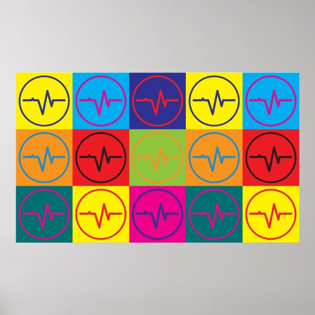 Medical Technology Pop Art Poster (Front)