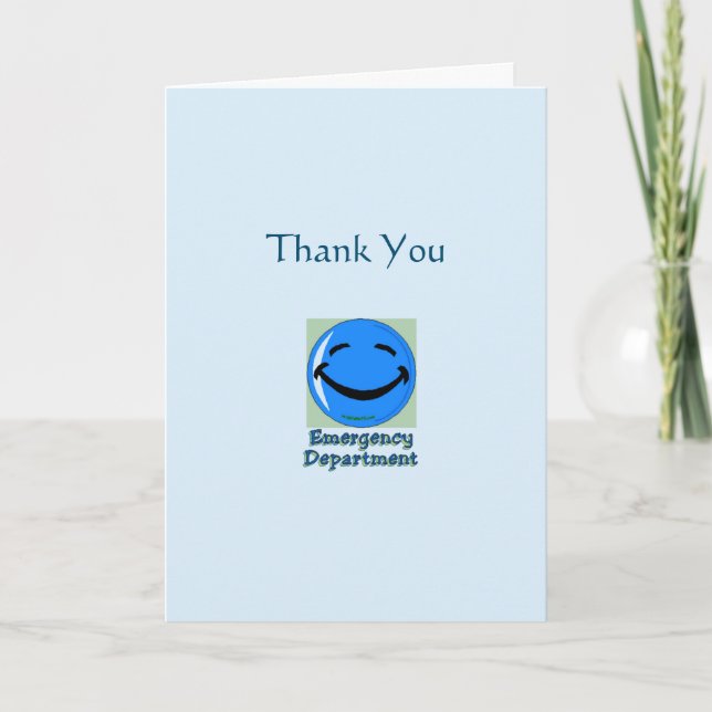 Medical Thank You Emergency (Front)