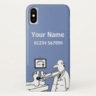 Medical Theme Cartoon iPhone X Case
