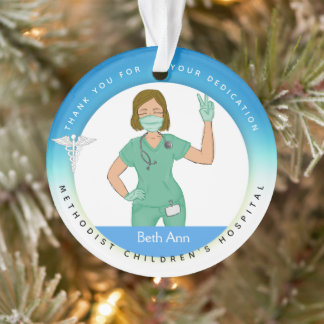 Medical Themed Christmas Ornaments, Nursing Ornament