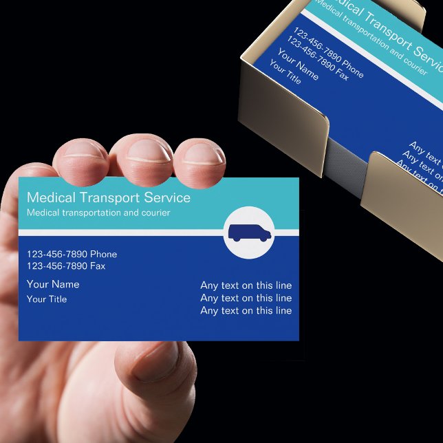 Medical Transport Business Cards (Creator Uploaded)