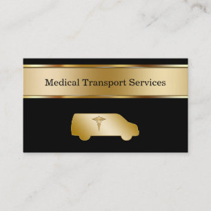 Medical Transport Business Cards
