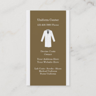 Medical Uniforms Business Cards
