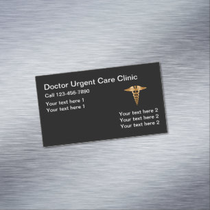 Medical Urgent Care Clinic Business Magnets