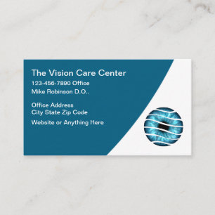 Medical Vision Care Eye Theme Business Card