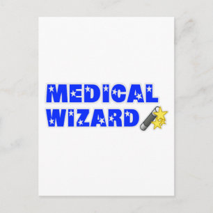 Medical Wizard Postcard