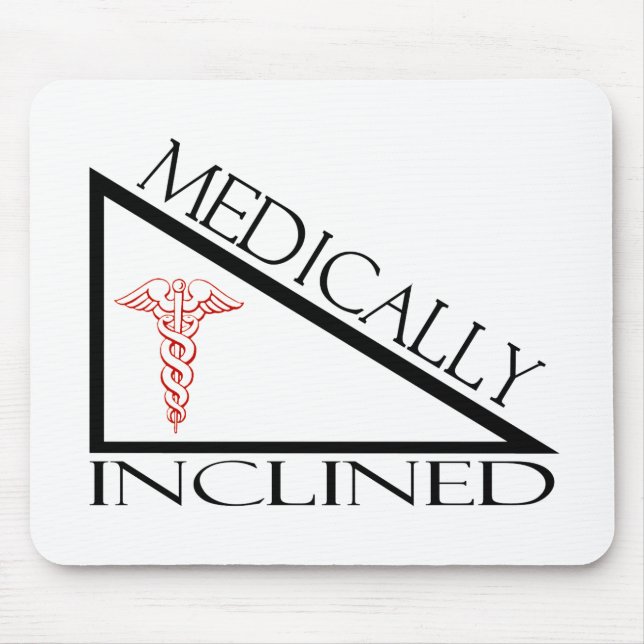 Medically Inclined Mouse Mat (Front)