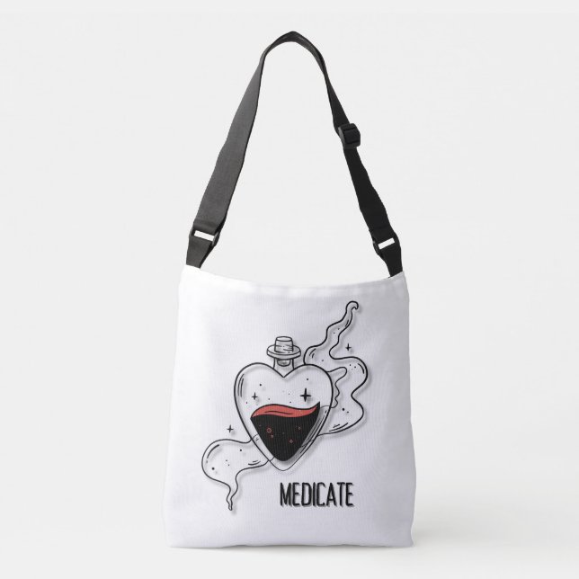 Medicate Crossbody Bag (Front)
