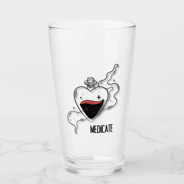 Medicate Glass (Front)